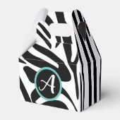 Zebra Pattern Geschenkschachtel (Rückseite)