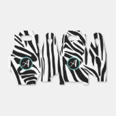 Zebra Pattern Geschenkschachtel (Ungefaltet)