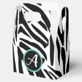 Zebra Pattern Geschenkschachtel (Geöffnet)