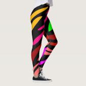 Zebra Pattern Girly Trendy Mode Leggings (Rechts)