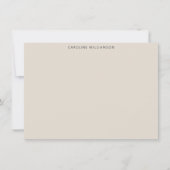 Zebra Pattern Illustrated Personalized Stationery Mitteilungskarte (Vorderseite)