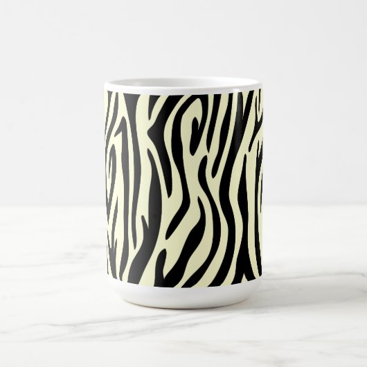 Zebra Pattern Kaffeetasse (Mittel)