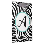 Zebra Pattern Klemmbrett (Rechts)