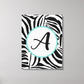 Zebra Pattern Leinwanddruck (Vorderseite)