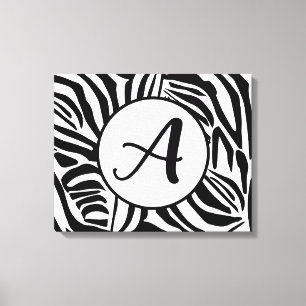 Zebra Pattern Leinwanddruck