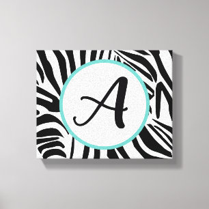 Zebra Pattern Leinwanddruck