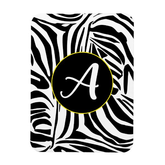 Zebra Pattern Magnet (Vertikal)