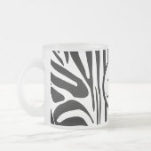 Zebra Pattern Mattglastasse (Links)