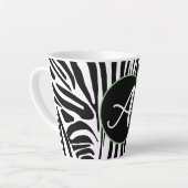 Zebra Pattern Milchtasse (Linke Ecke)