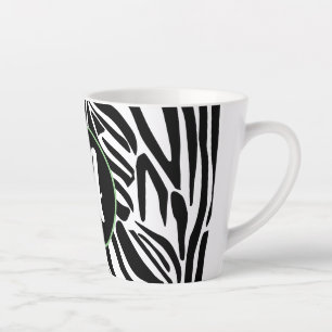 Zebra Pattern Milchtasse