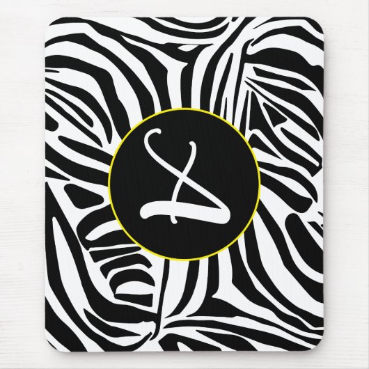 Zebra Pattern Mousepad (Vorne)