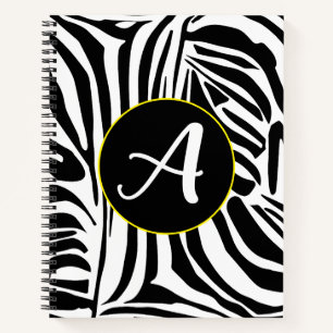 Zebra Pattern Notizblock