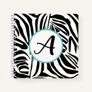 Zebra Pattern Notizblock
