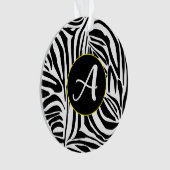 Zebra Pattern Ornament (Vorderseite)
