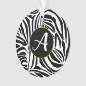 Zebra Pattern Ornament (Vorderseite)
