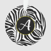 Zebra Pattern Ornament (Vorderseite)