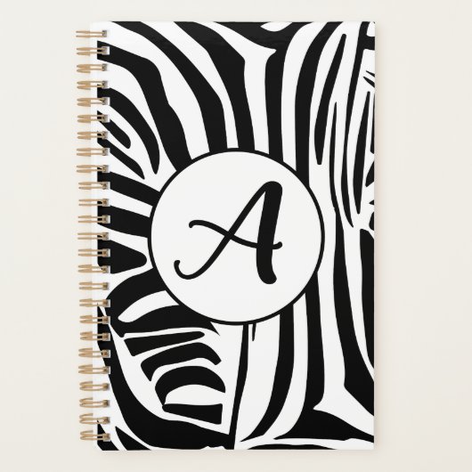 Zebra Pattern Planer (Vorderseite)