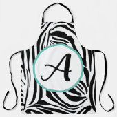 Zebra Pattern Schürze (Vorderseite)