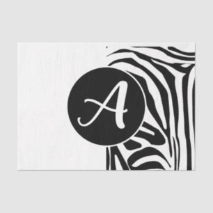 Zebra Pattern Seidenpapier