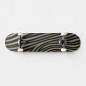 Zebra Pattern Skateboard (Horizontal)