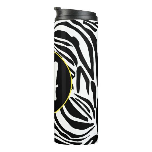 Zebra Pattern Thermosbecher (Nach rechts gedreht)