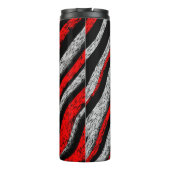 Zebra Pattern Thermosbecher (Rückseite)
