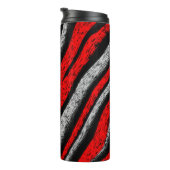 Zebra Pattern Thermosbecher (Nach rechts gedreht)