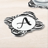 Zebra Pattern Untersetzer (angewinkelt)