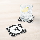 Zebra Pattern Untersetzer (Vor Ort)