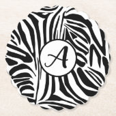 Zebra Pattern Untersetzer (Vorderseite)