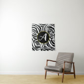 Zebra Pattern Wandteppich (Beispiel)