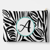 Zebra Pattern Zubehörtasche (Rückseite)