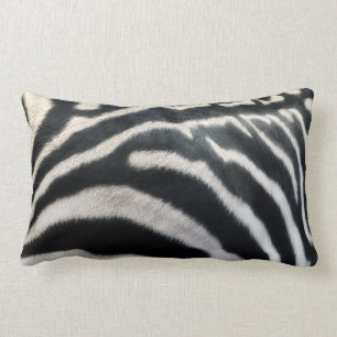 Zebra-"Pelz-" Kissen