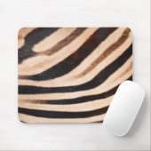Zebra-Pelz Mousepad (Mit Mouse)