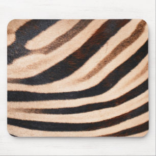 Zebra-Pelz Mousepad