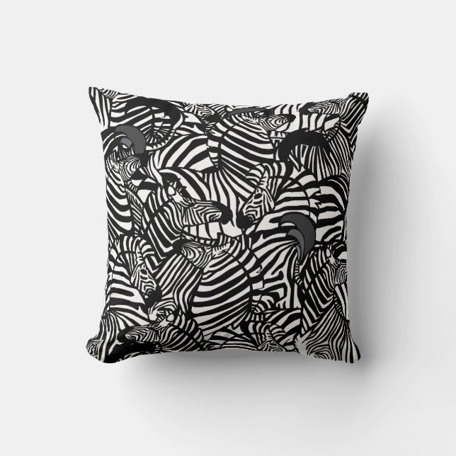 Zebra Pillow 2 Kissen (Vorderseite)