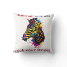 Zebra Pillow