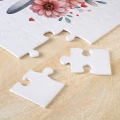 Zebra Pilot Geburtstag Puzzle (Seite)