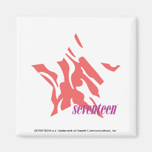 Zebra Pink 3 Magnet