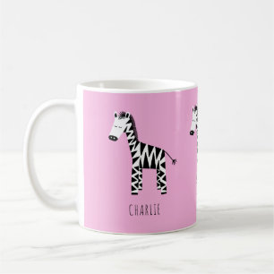 Zebra Pink Kaffeetasse