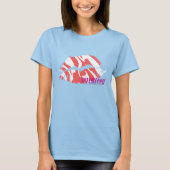 Zebra Pink T-Shirt (Vorderseite)
