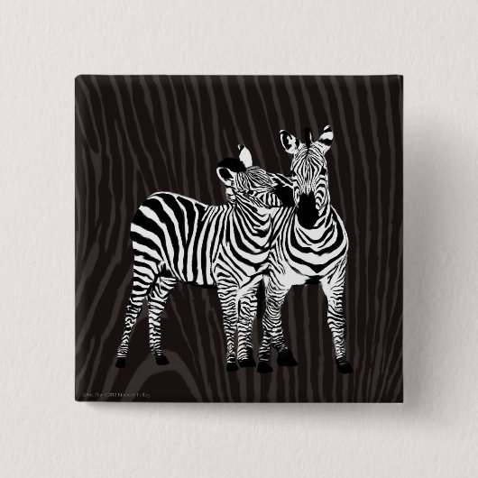 Zebra Play Button (Vorderseite)