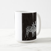Zebra-Play-Exlibris Kaffeetasse (VorderseiteRechts)