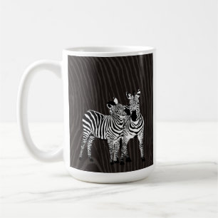 Zebra-Play-Exlibris Kaffeetasse