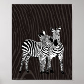 Zebra Play Poster (Vorne)