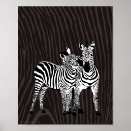 Zebra Play Poster