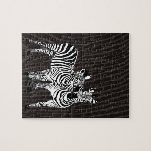 Zebra Play Puzzle (Horizontal)