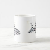 Zebra Pleco L46 Geisterbild Tasse (Mittel)
