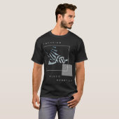 Zebra Pleco Thema T-Shirt (Vorne ganz)