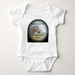 Zebra Portrait, Amboseli: Der Geist der Savanna Baby Strampler